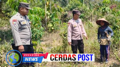 Cegah Karhutla, Satbinmas Polres Way Kanan Gelar Sosialisasikan di Negeri Baru*