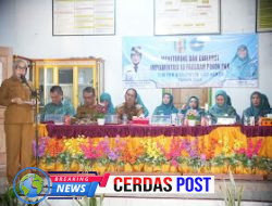Peringati HUT RI ke 81, Ratusan Peserta Ramaikan lomba gerak jalan