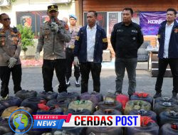 Polres Way Kanan Bekuk Pelaku Curas dan Penimbun 1.500 Liter Solar Subsidi
