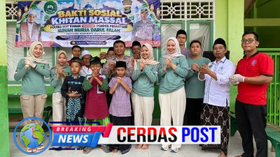 *Sidokkes Polres Way Kanan Gelar Khitanan Masal untuk 30 Santri dan Warga di Baradatu*